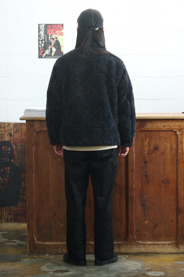 OLD JOE&CO.】オールドジョー ARABESQUE PILE ZIP JACKET (GRAPHITE ...