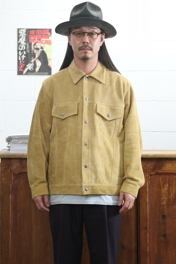 【WACKO MARIA】ワコマリア SUEDE LEATHER TRUCKER