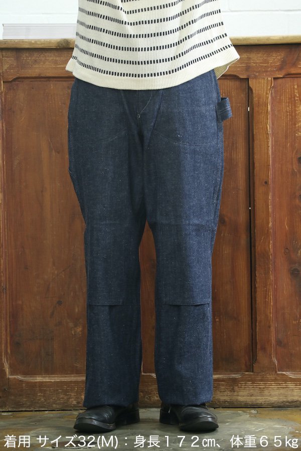 OLD JOE オールドジョー DOUBLE CLOTH FRONT TROUSER デニムトラウザー