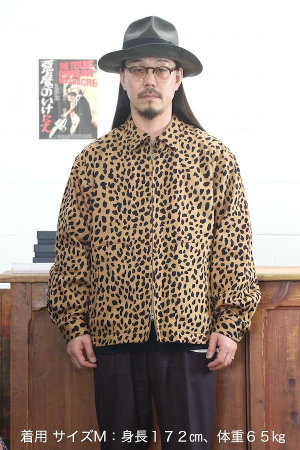 【WACKO MARIA】ワコマリア LEOPARD DRIZZLER JACKET 