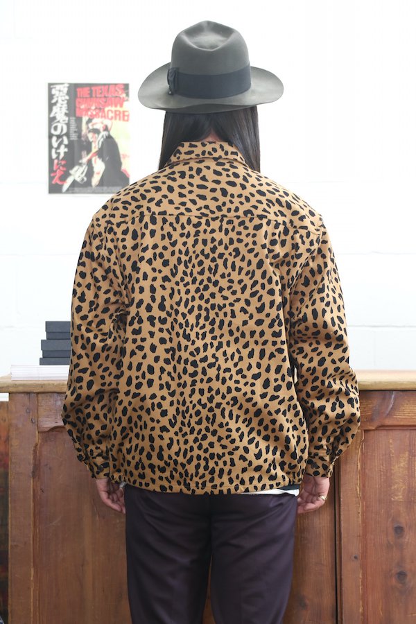 【WACKO MARIA】ワコマリア LEOPARD DRIZZLER JACKET 