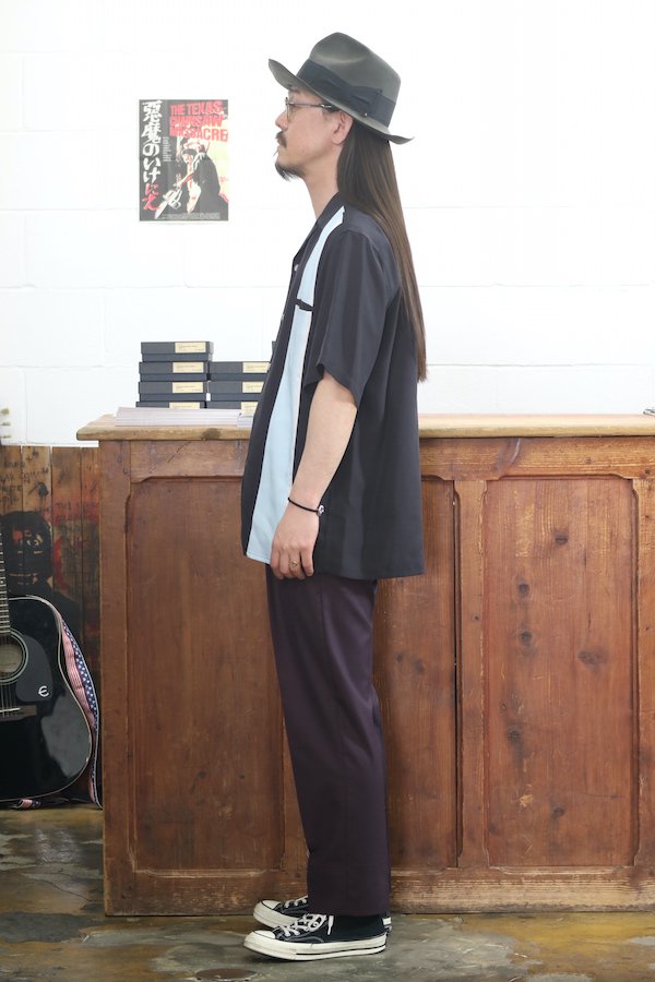 WACKO MARIA】ワコマリア THREE-TONE 50'S SHIRT (BLACK) - TIGHT