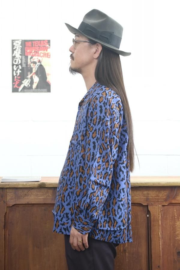 WACKO MARIA】ワコマリア HAWAIIAN SHIRT L/S ( TYPE-2 ) (BLUE