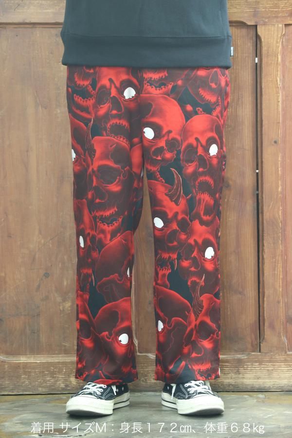 WACKO MARIA】ワコマリア 56 TATTOO STUDIO / EASY PANTS (RED