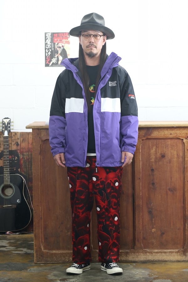 WACKO MARIA】ワコマリア 56 TATTOO STUDIO / EASY PANTS (RED