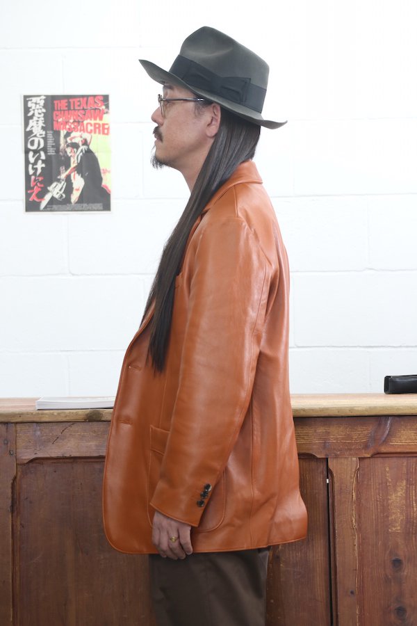 WACKO MARIA】ワコマリア LEATHER JACKET ( TYPE-2 ) (BROWN) - TIGHT