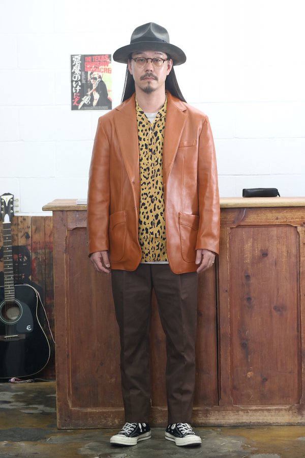 【WACKO MARIA】ワコマリア LEATHER JACKET ( TYPE-2 ) (BROWN) - TIGHT｜GERUGA/LOST  CONTROL/OLD　JOE＆CO./GANGSTERVILLE/GLADHAND/WACKO MARIA/ADDICT CLOTHES正規取扱通販