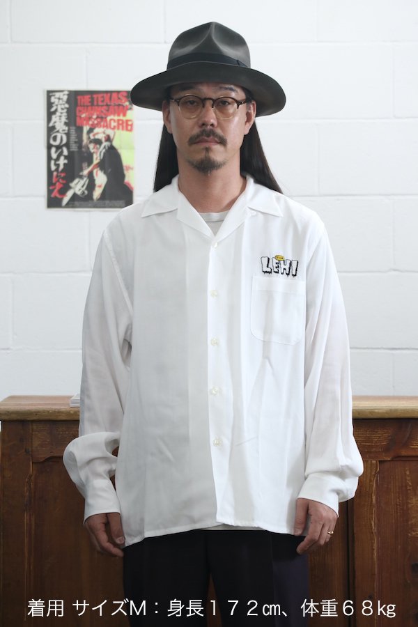 【WACKO MARIA】ワコマリア TIM LEHI / 50'S SHIRT L/S (WHITE) - TIGHT｜GERUGA/LOST  CONTROL/OLD　JOE＆CO./GANGSTERVILLE/GLADHAND/WACKO MARIA/ADDICT CLOTHES正規取扱通販