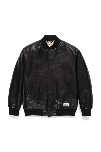 WACKO MARIA】ワコマリア LEATHER VARSITY JACKET -A- ( TYPE-2