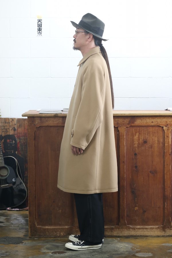 WACKO MARIA】ワコマリア BAL COLLAR COAT ( TYPE-4 ) (BEIGE) - TIGHT