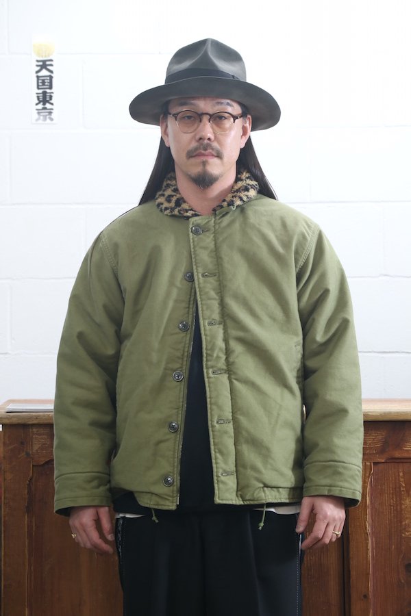 WACKO MARIA】ワコマリア N-1 DECK JACKET -B- ( TYPE-1 ) (KHAKI