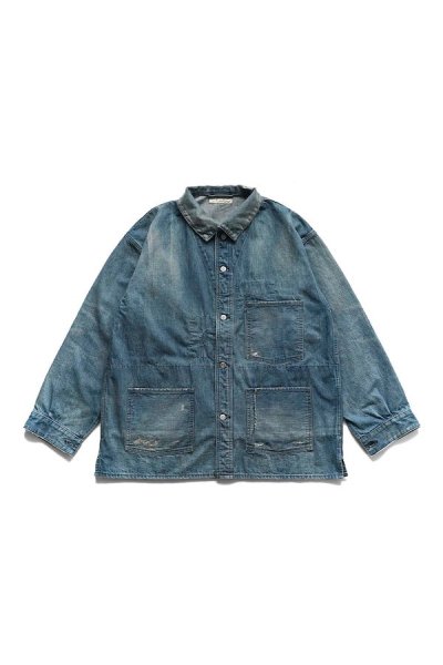 OLD JOE&CO.】オールドジョーCAMP COLLAR MOULDER JACKET(SCAR FACE