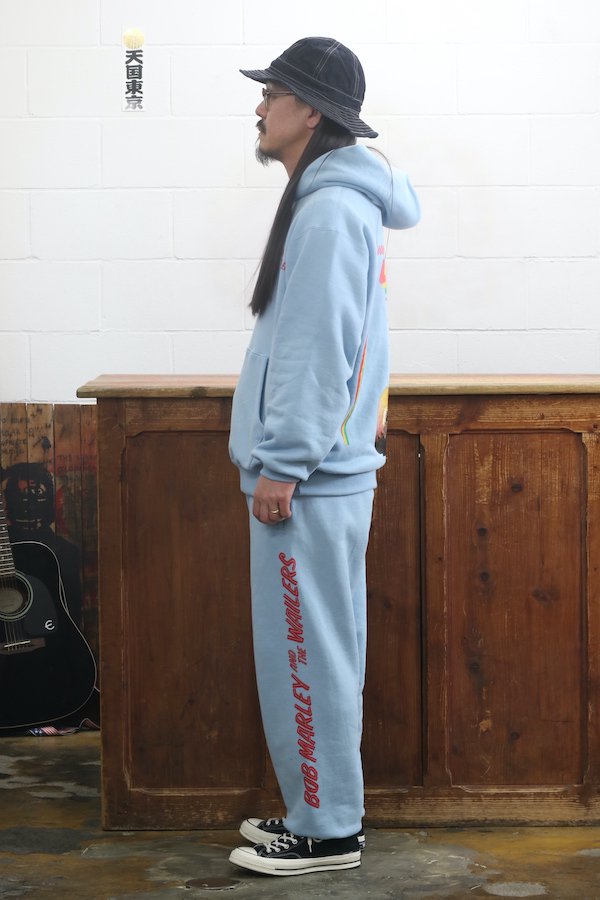【WACKO MARIA】ワコマリア BOB MARLEY / MIDDLE WEIGHT SWEAT PANTS (L-BLUE) -  TIGHT｜GERUGA/LOST CONTROL/OLD　JOE＆CO./GANGSTERVILLE/GLADHAND/WACKO  MARIA/ADDICT ...