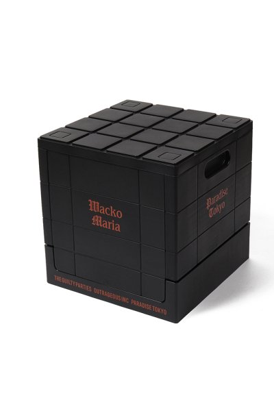 WACKO MARIA】ワコマリア FOLDABLE CONTAINER ( SMALL) (BLACK ...