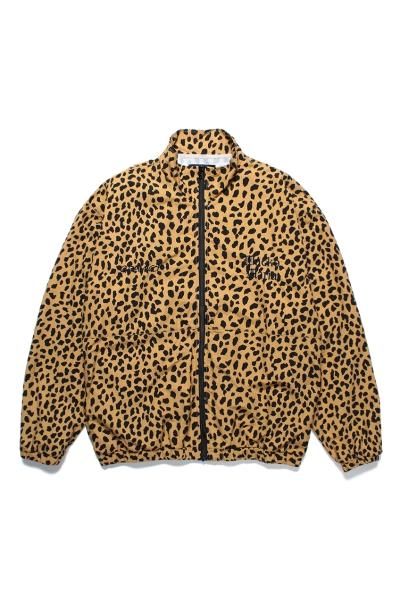 WACKO MARIA】ワコマリア GRAMICCI / LEOPARD TRACK JACKET (BEIGE 