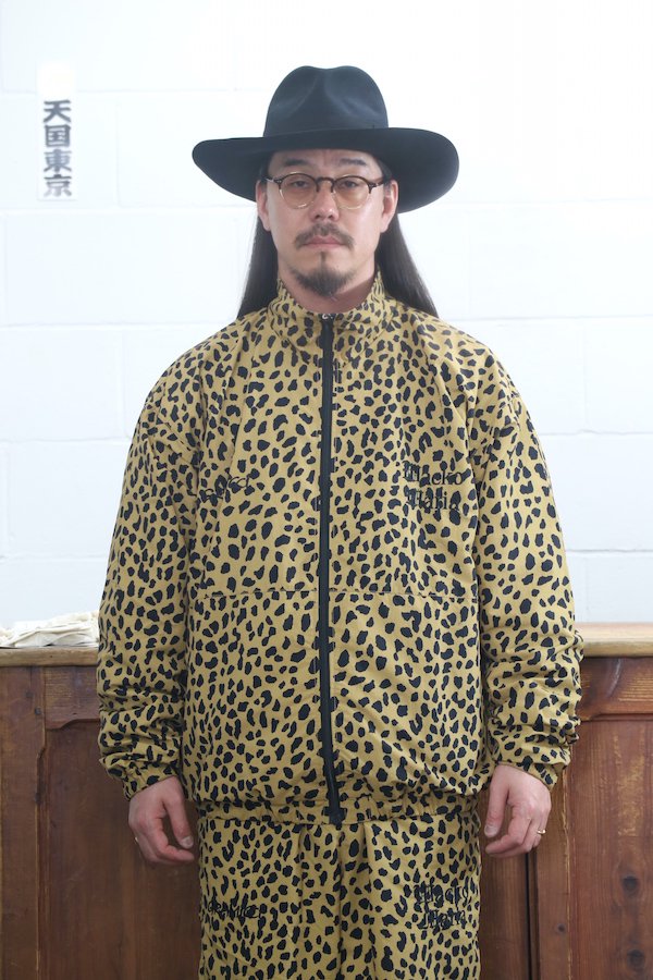 WACKO MARIA】ワコマリア GRAMICCI / LEOPARD TRACK JACKET (BEIGE