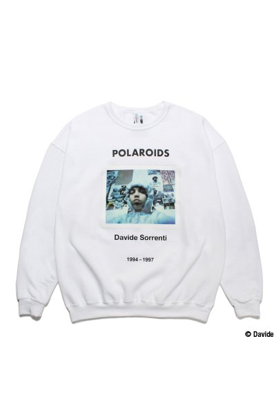 WACKO MARIA】ワコマリア DAVIDE SORRENTI / CREW NECK SWEAT SHIRT