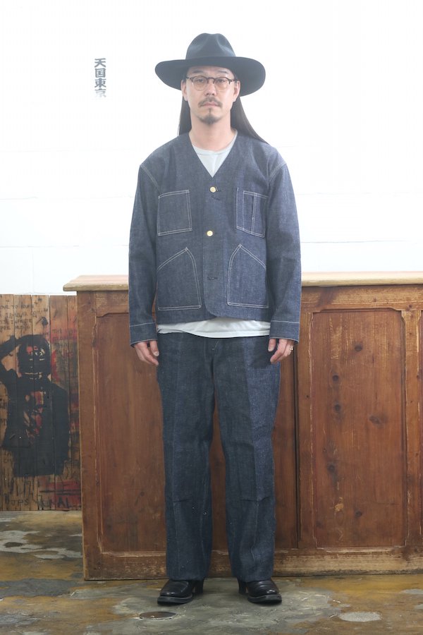 OLD JOE&CO.】オールドジョー DOUBLE CLOTH SNUGGER TROUSER (INDIGO