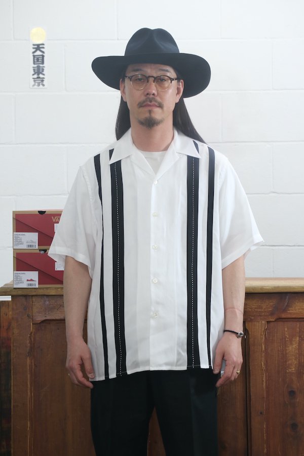 WACKO MARIA】ワコマリア TWO-TONE 50'S SHIRT ( TYPE-2 ) (WHITE