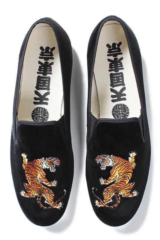 WACKO MARIA】 ワコマリア KUNG-FU SHOES (BLACK) - TIGHT｜GERUGA 