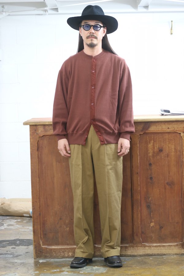 OLD JOE&CO.】オールドジョー FRONT TUCK ARMY TROUSER (MOSS) - TIGHT｜GERUGA/LOST  CONTROL/OLD JOE＆CO./GANGSTERVILLE/GLADHAND/WACKO MARIA/ADDICT CLOTHES正規取扱通販