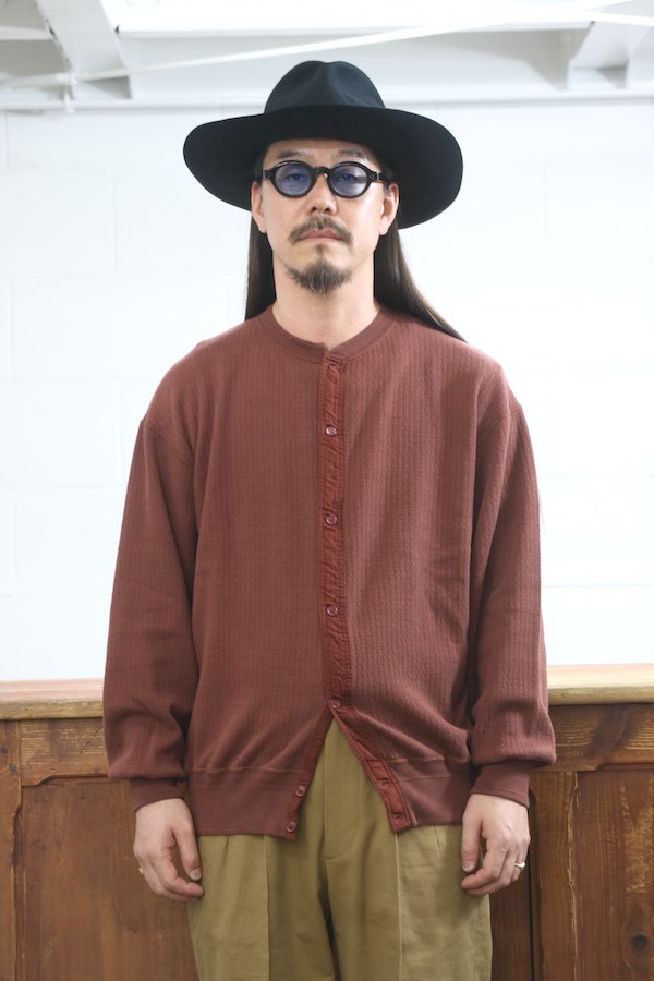 OLD JOE&CO.】オールドジョー DROP NEEDLE WUFFLE CARDY SHIRTS(BARK