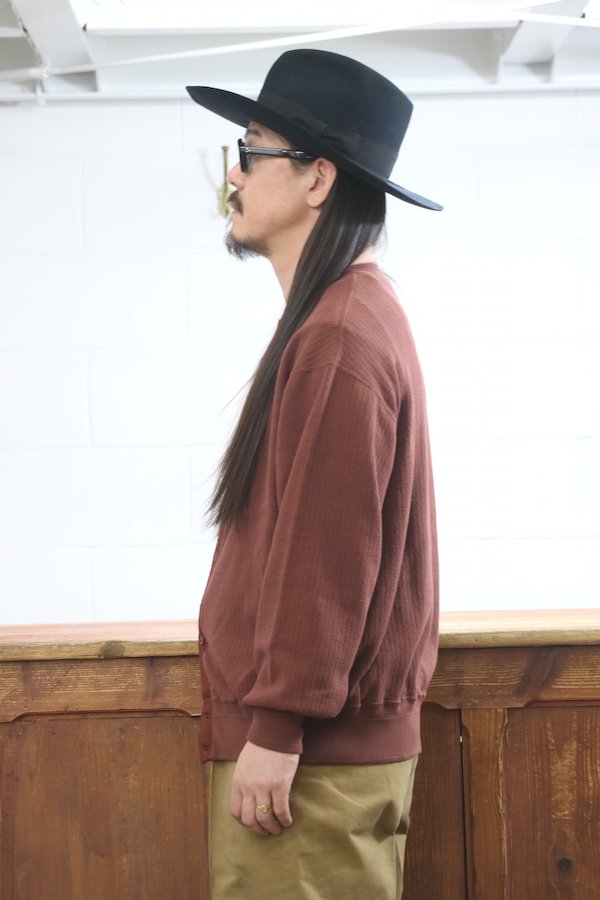 OLD JOE&CO.】オールドジョー DROP NEEDLE WUFFLE CARDY SHIRTS(BARK