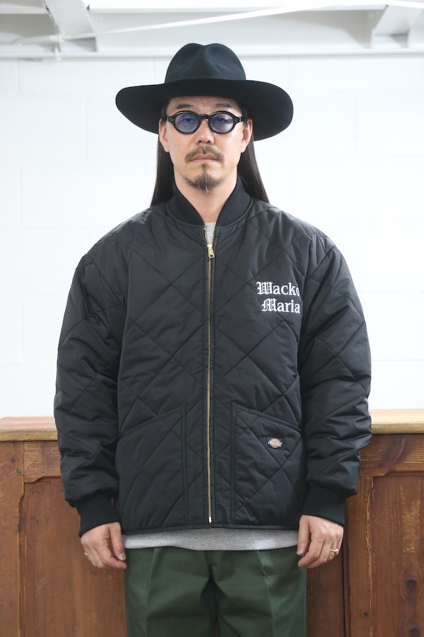 WACKO MARIA】ワコマリア DICKIES / QUILTED JACKET (BLACK) - TIGHT ...