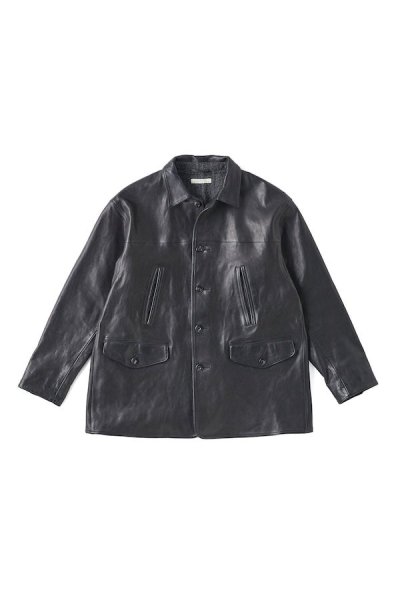 OLD JOE&CO.】オールドジョー PATINA HORSE-HIDE DURABLE COAT（PATINA BLACK) -  TIGHT｜GERUGA/LOST CONTROL/OLD JOE＆CO./GANGSTERVILLE/GLADHAND/WACKO  MARIA/ADDICT CLOTHES正規取扱通販