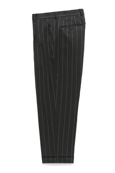 WACKO MARIA】ワコマリア DOUBLE PLEATED TROUSERS ストライプ (D 