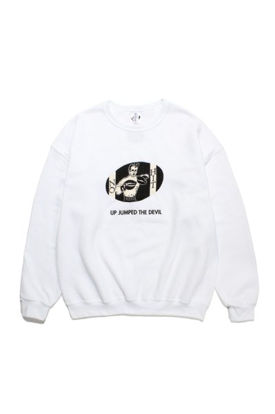 WACKO MARIA】ワコマリア CREW NECK SWEAT SHIRT ( TYPE-3 ) (WHITE