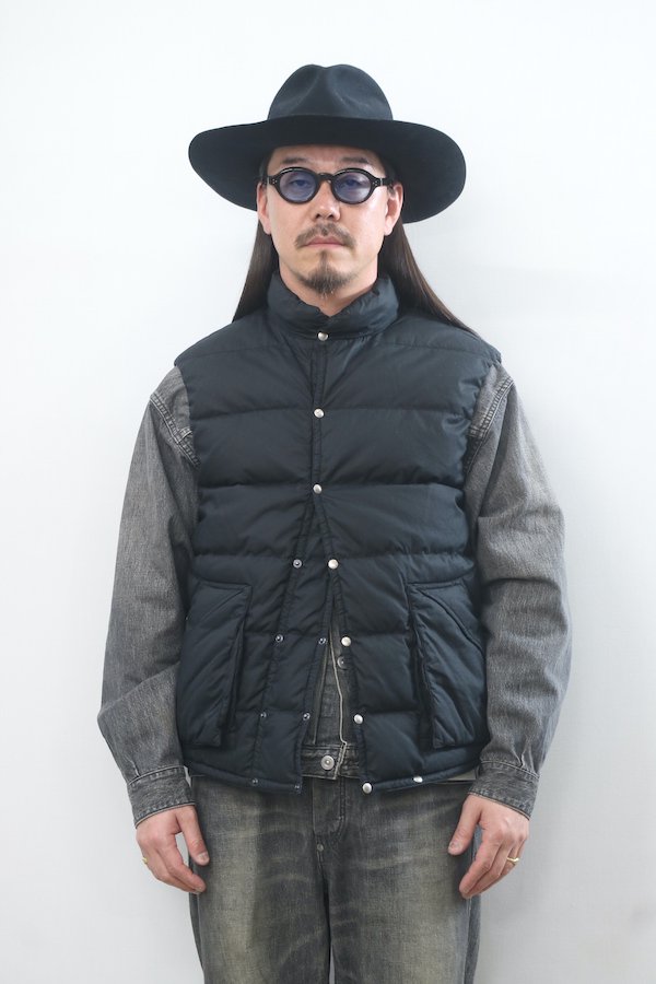 OLD JOE&CO.】オールドジョー BLACKS DOWN VEST（BLACK) - TIGHT 