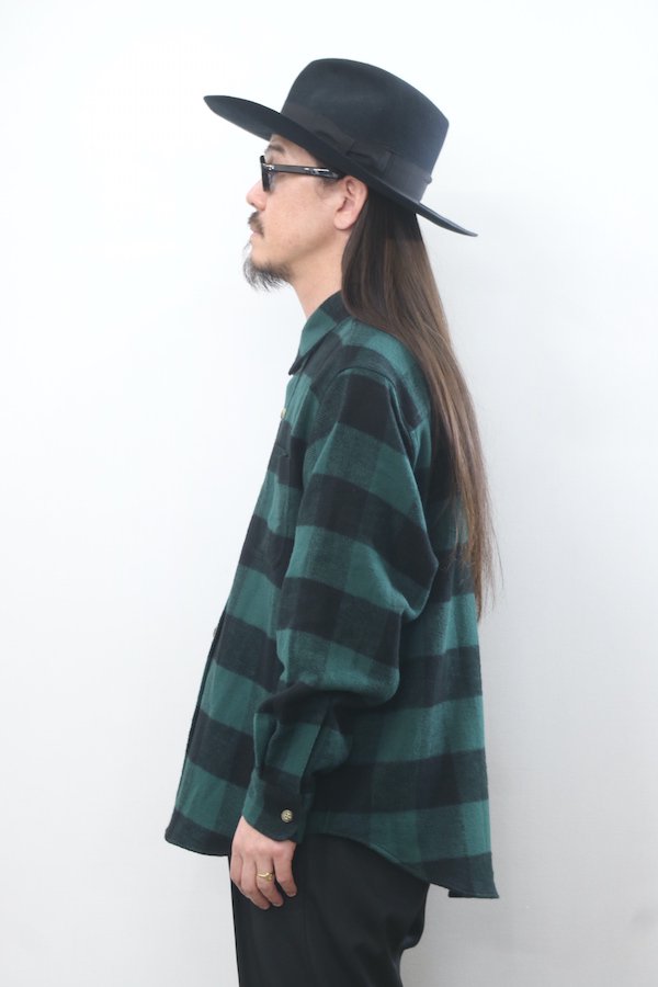 WACKO MARIA】ワコマリア FLANNEL REGULAR COLLAR SHIRT ( TYPE-1