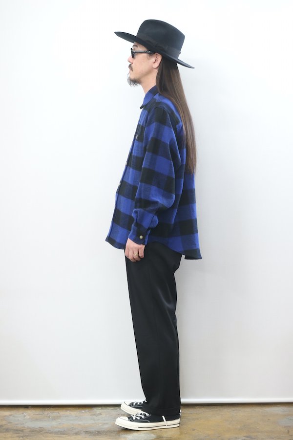 WACKO MARIA】ワコマリア FLANNEL REGULAR COLLAR SHIRT ( TYPE-1