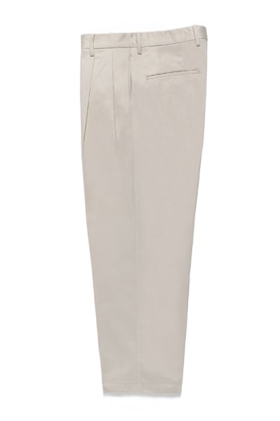 WACKO MARIA】ワコマリア DOUBLE PLEATED CHINO TROUSERS (WHITE 