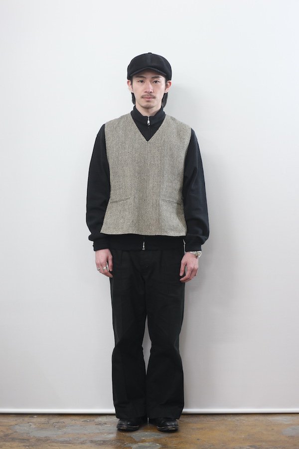 OLD JOE&CO.】オールドジョー SLIT-SIDE GENTS VEST HERRINGBONE 