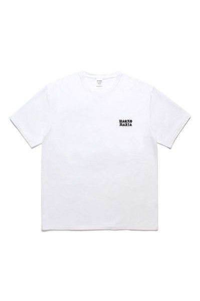 WACKO MARIA】ワコマリア WASHED HEAVY WEIGHT CREW NECK T-SHIRT ( TYPE-2 ) (WHITE)  - TIGHT｜GERUGA/LOST CONTROL/OLD JOE＆CO./GANGSTERVILLE/GLADHAND/WACKO MARIA/ADDICT  CLOTHES正規取扱通販