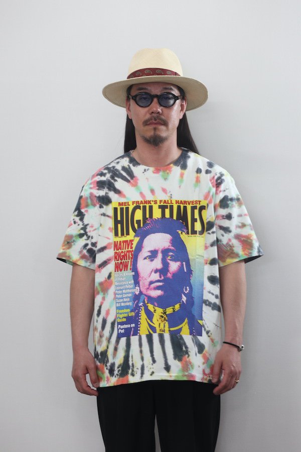 WACKO MARIA】ワコマリア HIGHTIMES / TIE DYE CREW NECK T-SHIRT 