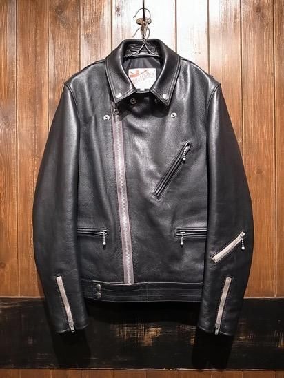 ADDICT CLOTHES NEW VINTAGE】アディクトクローズニューヴィンテージ AD-03 KIP LEATHER BRITISH  ASYMMETRY JACKET (BLACK) - TIGHT｜GERUGA/LOST CONTROL/OLD  JOE＆CO./GANGSTERVILLE/GLADHAND/WACKO MARIA/ADDICT CLOTHES正規取扱通販