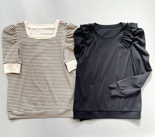 LT-28 Ladiesカレントップス - muni pattern - ～子供服・婦人服