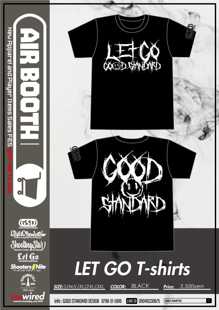 LET GO METAL LOGO T-shirts<img class='new_mark_img2' src='https://img.shop-pro.jp/img/new/icons3.gif' style='border:none;display:inline;margin:0px;padding:0px;width:auto;' />