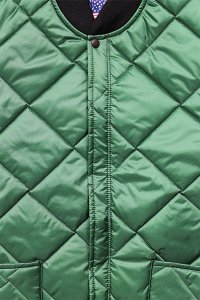 SNAP'N'WEAR QUILTED NYLON JACKET【GRN】