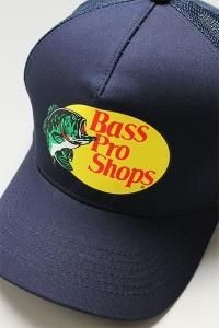 BassProShops LOGO MESH CAPNVY