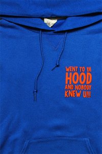<img class='new_mark_img1' src='https://img.shop-pro.jp/img/new/icons16.gif' style='border:none;display:inline;margin:0px;padding:0px;width:auto;' />WENT TWO YA HOOD HOODIE QUEENS【BLU/ORG】