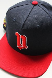 TWNTY TWO SNAP BACK CAP 22【NVY/RED】