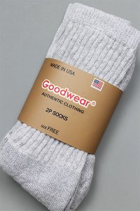 Goodwear 2P SOCKS【GRY】
