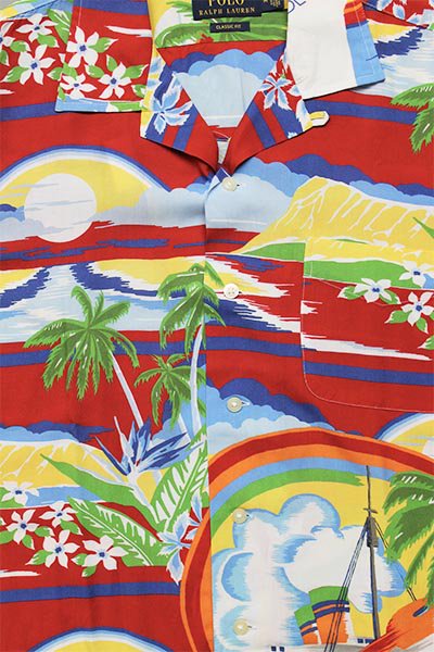 POLO RALPH LAUREN ALOHA SHIRTS【RED】 - YSM23