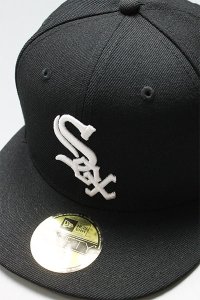 NEWERA 59fifty OLD AUTHENTIC WHITE SOX BLK