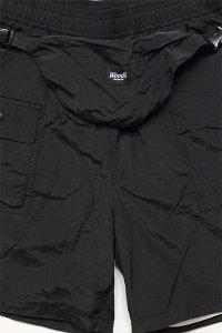 <img class='new_mark_img1' src='https://img.shop-pro.jp/img/new/icons16.gif' style='border:none;display:inline;margin:0px;padding:0px;width:auto;' />WOODS NYLON POUCH SHORTS【BLK】