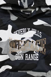 MENACE BEVERLY HILLS GUN RANGE HOODIE【NVY/BLK】